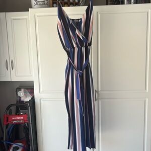 Striped Jumpsuit